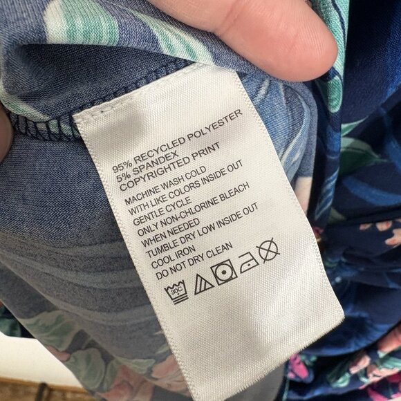 Tommy Bahama Women L Carmela Fabric Clara Breezy Bouquet Faux-Wrap Dress NWOT - Picture 11 of 12